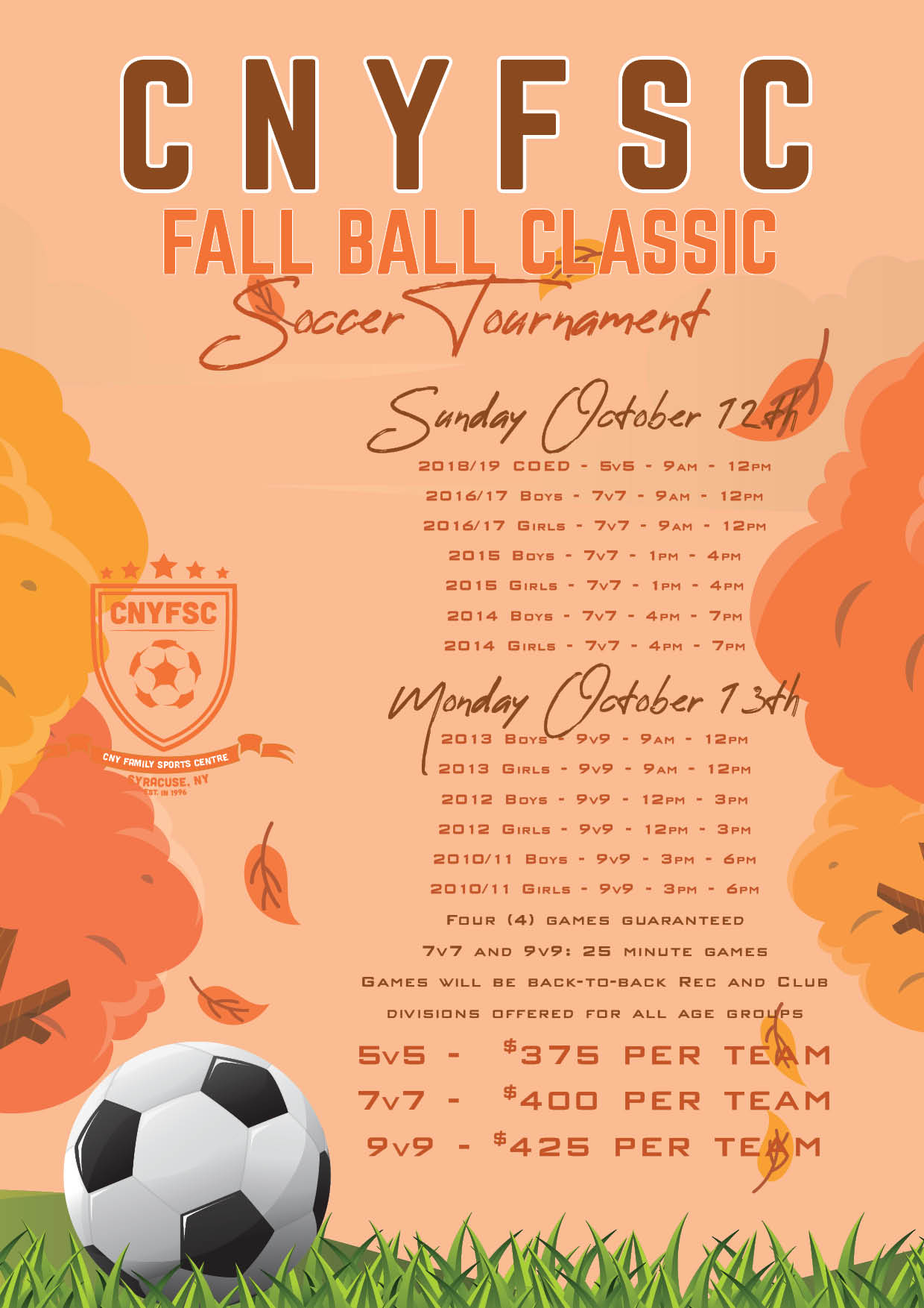 Fall Ball Classic Tournament