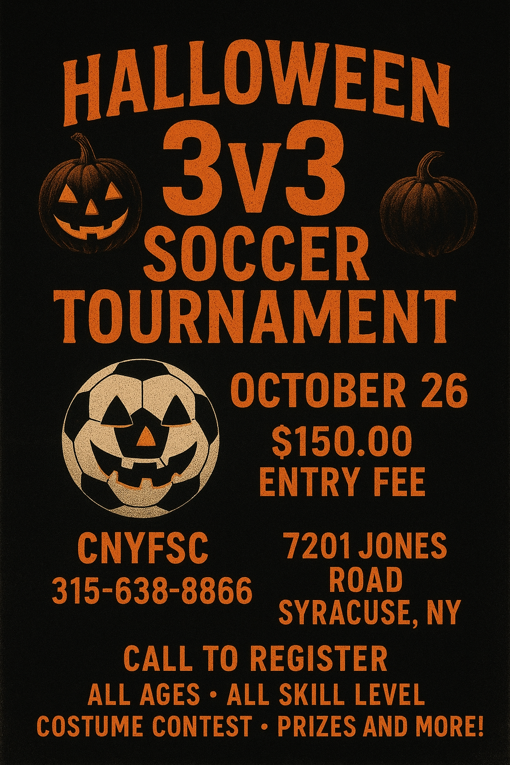 Kick or Treat Halloween Tournament